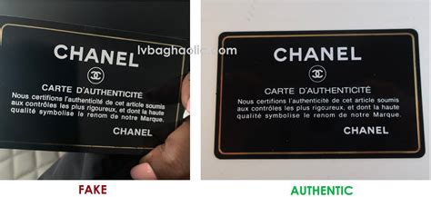 chanel bag authenticity card|Chanel authenticity card look up.